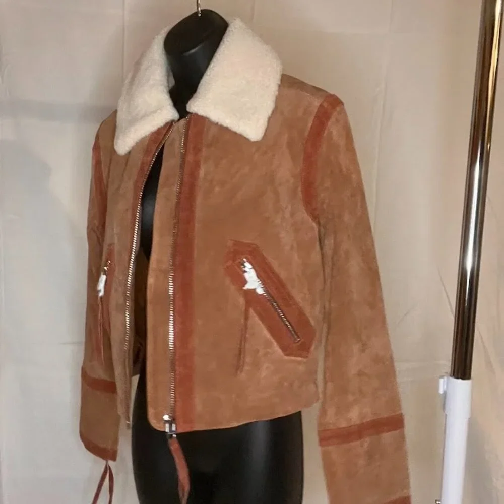 🔥 Blank NYC Genuine Leather Jacket – XS 🔥 - Picture 4 of 4